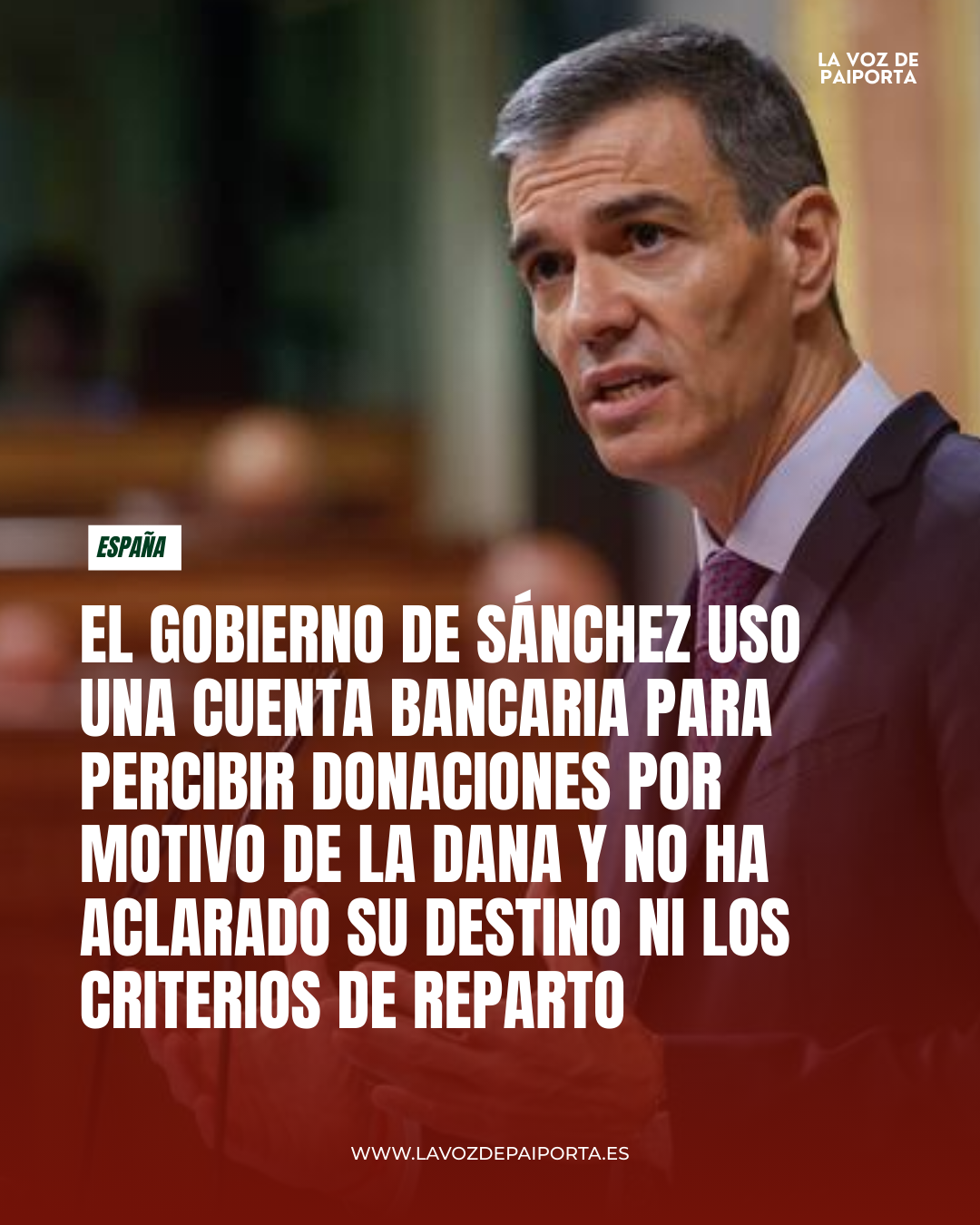 Copia de Post de Instagram Noticia Urgente Moderno Rojo