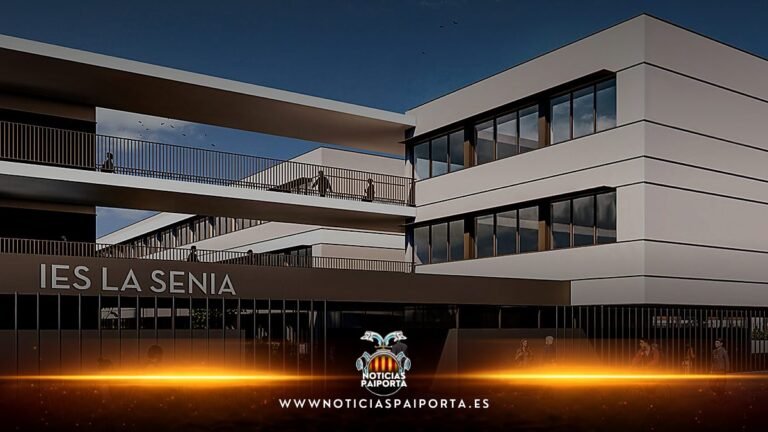 Proyecto del nuevo IES La Sénia de Paiporta